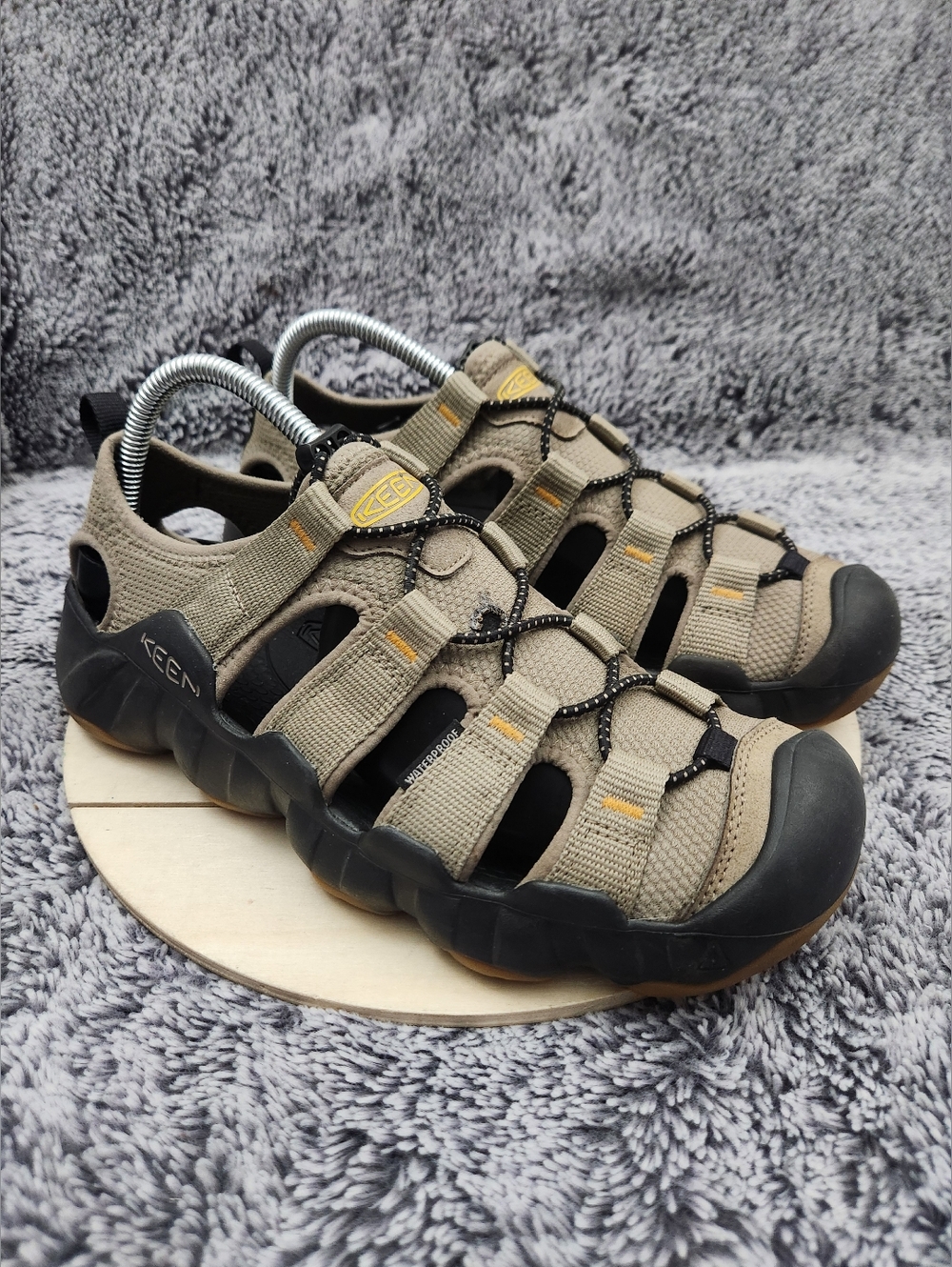 KEEN Hyperport H2 Sandal Brindle/Black Polyester Men's Size 9